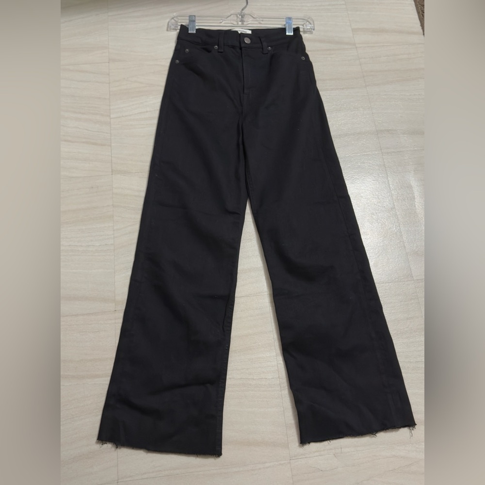 Reformation  Black Wide Leg Jeans - Picture 7 of 15